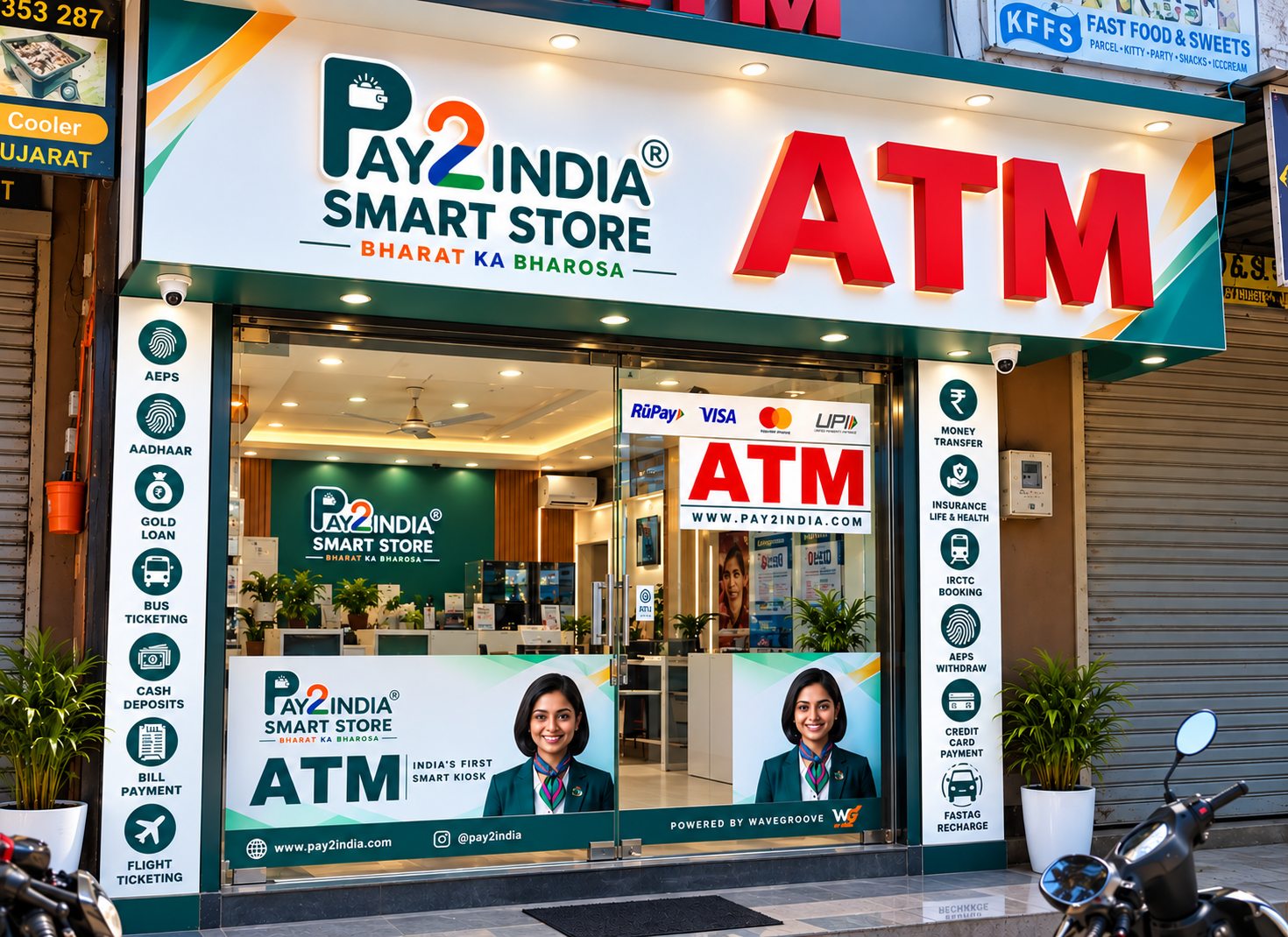 Pay2india COCO Store Shantidham, Anjar, Gujarat
