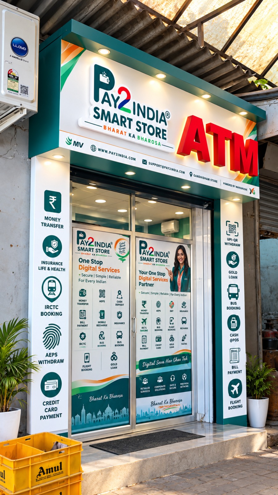 Pay2india COCO Store Kandla, Gujarat
